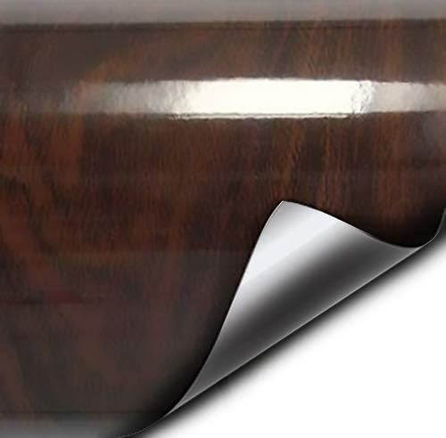 VViViD - Rollo de vinilo adhesivo decorativo con textura de grano de madera
