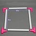 Justdolife Bastidor De Bordado Clip Universal Creativo Soporte De Punto De Cruz...