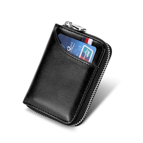 FRCOLOR 1Pc Rfid Shielding Wallet Stylish Theft Brush Purse with Coin Pocket for Daily Use Black Durable Convenient Design for School Work Shopping