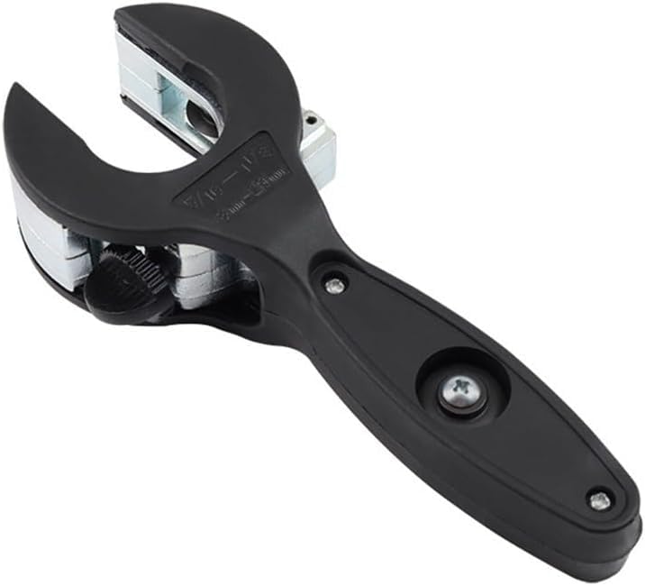 YUETTYY Cortador de Tubos de Trinquete para Cortar 8-29mm, Cortador de Tubos de Trinquete Fácilmente Maniobrable que Corta Tubos Resistentes de Acero Inoxidable y Cobre Herramientas (Negro)