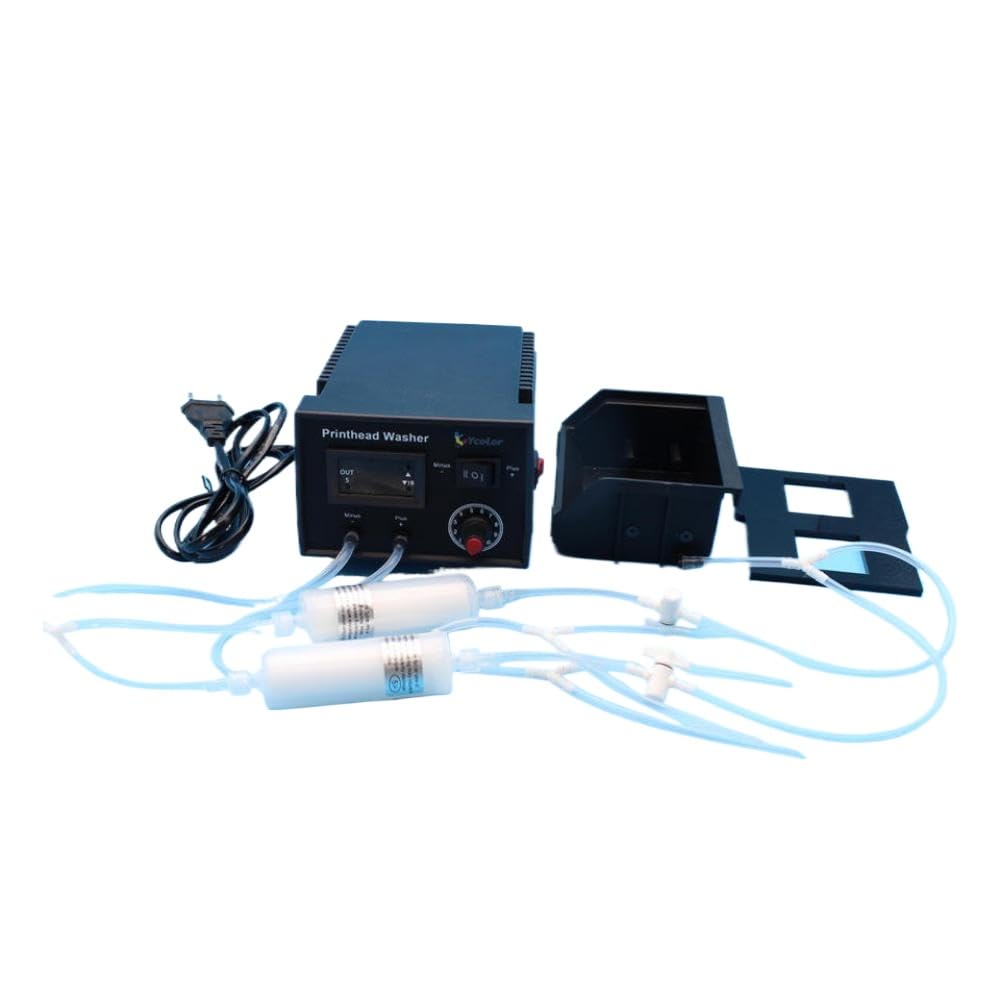 DTF Kit di pulizia della testina di stampa Rondella Strumento di sblocco compatibile con i materiali di consumo della stampante L1800 L805 1390 XP600 DX6 I3200