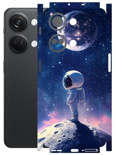 Image of AtOdds - Full Body Back Screen Guard Protector Film - Lamination Wrap Skin Sticker Compatible with ONEPLUS NORD 3 (5G) | Scratchproof Matte Finish (Moon)