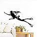 Produktbild Wandaufkleber Aufkleber Extremsport Tauchen Taucher Tiefsee Marine Schlafzimmer Schwimmen Sportdekoration Kindergeschenke Wandbild Poster 72X41Cm