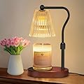 Engpure Candle Warmer Lamp with Dimmer, Candle Warmer with Timer Adjustable Height for Scented Wax Jar Candles, Gifts for Women Mom New Home Decor, for Women Mothers Day