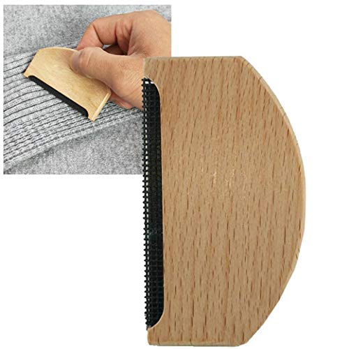 TOSSPER Stoff Kamm Trimmer Home Use Garment Pflege Anti Pilling Roller Tragbare Fusselrasierer Sweater Bürste Hand Holz Einfach zu bedienen