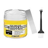 Grasa para Coches | Pasta De Alta Temperatura con Brocha,100 g Lubricante para Pistas De Coche | para Bisagra Rodamiento Carril Puerta De Garaje Puerta De Limitador Camión Marino SUV Remolque