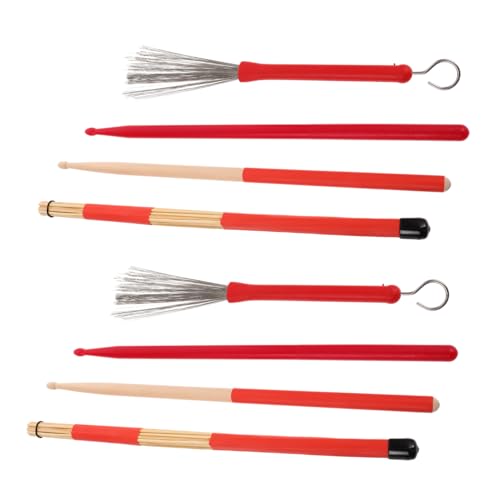 Set de baquetas de nylon 5A con accesorios y bolsa portátil miniatura 1