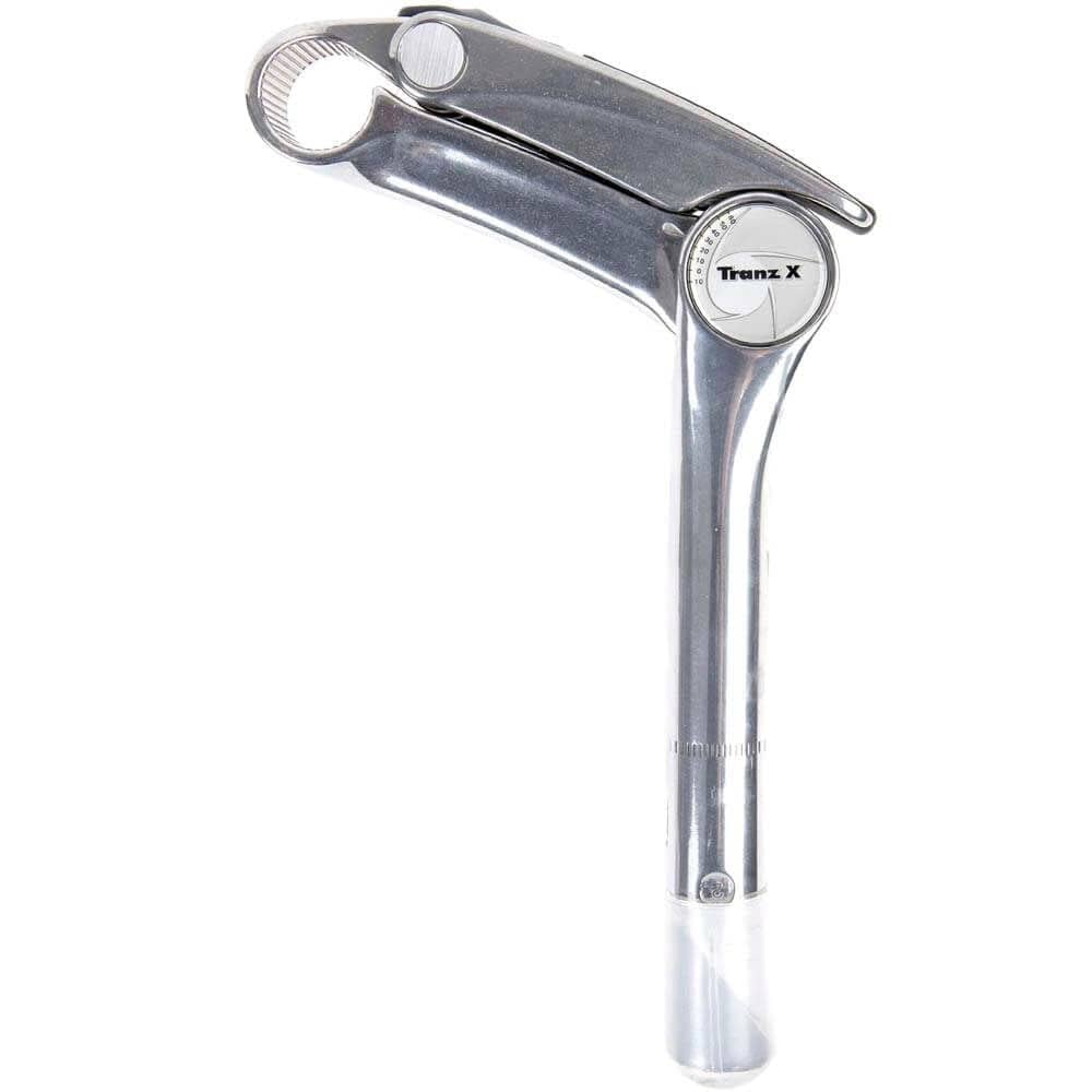 すてーしゅん Amazon | TranzX フロントステム 調節可能 25.4/180mm アルミニウム