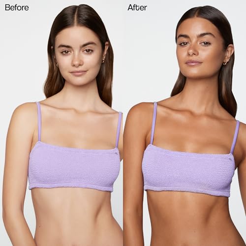 tanologist self tan mousse- dark fast-developing transfer-proof clear self tanner for face amp body smells great lasts 7 days natural amp not orange vegan formula 676 fl oz