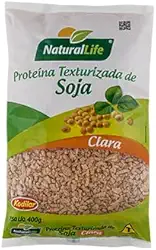 6 pacotes Proteína Texturizada de Soja Média Clara, 400g Kodilar