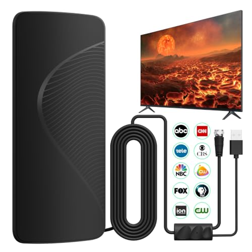 TV Antenna for Local Channels with Amplifier,2026 Indoor TV Anntena