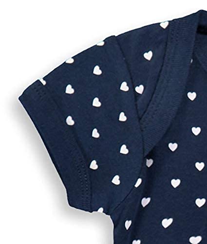Two Feet Ahead Penn State Nittany Lions Hearts Baby Onesie Bodysuit Creeper Baby Girl Clothes For Newborn Infants (6 Months, Penn State Nittany Lions) #TOP5