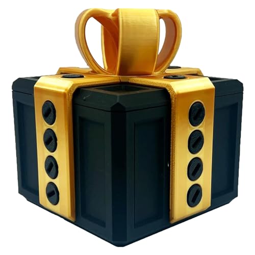 Regalo sorpresa para adultos: dedo medio en la caja. Esta divertida caja de regalo de broma impresa en 3D con tornillos ofrece un dedo emergente como una ingeniosa decoración del hogar de Navidad Regalo sorpresa para adultos: dedo medio en la caja. Esta divertida caja de regalo de broma impresa en 3D con tornillos ofrece un dedo emergente como una ingeniosa decoración del hogar de Navidad