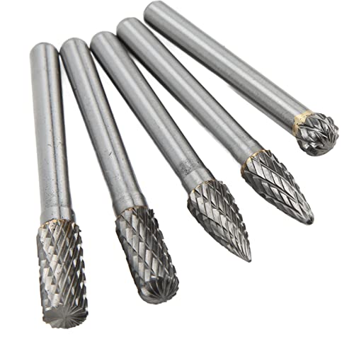 Set 5 Piezas Fresas Rotativas Carburo Tungsteno miniatura 5