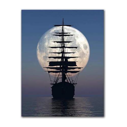 Impressions peinture sur toile paysage marin déco murale sans cadre 40x60