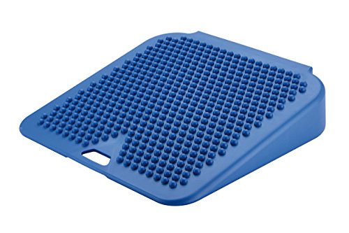 GYMNIC Movin Sit Zitkussen, 36 x 36 cm, orthopedisch wigvormig kussen voor onderweg, kantoor of auto