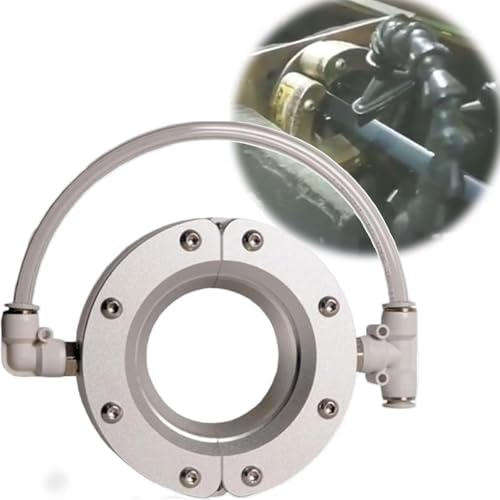 Aluminum Alloy Air Knife Blower - 360° Airflow, Dual Inlets, Split Installation for Fast Pipe & Cable Drying, High Efficiency Air Blower, Industrial Drying Solution