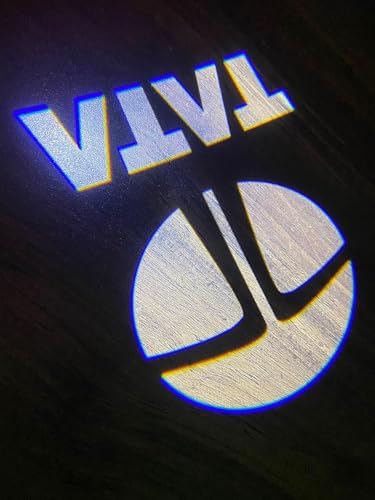 Image of UBH Car Welcome Logo Shadow Projector Ghost Lights Kit Compatible for Tata Cars (Pack of 2)