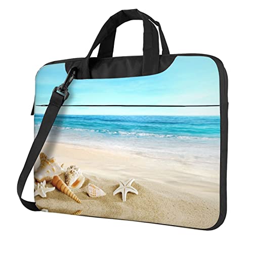 Sac ordinateur portable imprimé coquillages UNIOND mallette de travail pour bureau