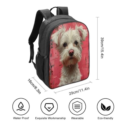 Mochila impermeable infantil 3D transpirable y ajustable para niños 2