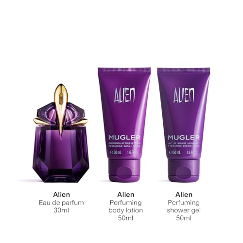 Image of MUGLER Alien - Eau de Parfum - Women's Perfume - Floral & Woody - With Jasmine, Wood, and Amber - Long Lasting Fragrance