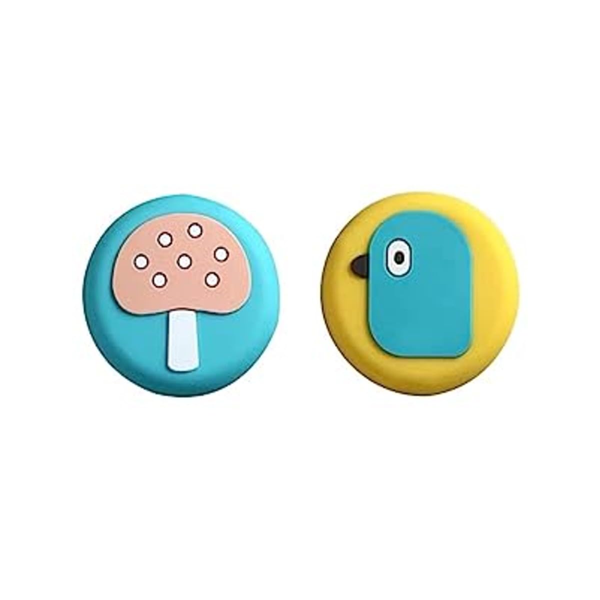 KRIVETY Self-Adhesive Cartoon Silicone Door Stopper Wall Protectors Crash Pad Doorknob Lock Buffer Guard Protective Pad Protector Collision Mat Knob Shield Rubber Pads for Furniture (Pack of 6) (B0CBHG1HCB) Amazon Price History, Amazon Price Tracker