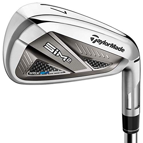 TaylorMade Golf SIM 2 MAX Iron Set [7] 5-AW KBS MAX 85 MT