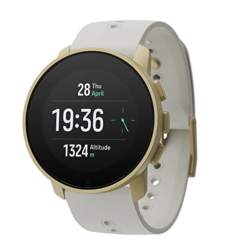 スント(SUUNTO) スント ナイン ピーク プロ(SUUNTO 9 PEAK PRO) スポーツウォッチ PEARL GOLD 薄型 ミルスペック GPS 防水 サファイアガラス 長時間バッテリー フィンランド製 43mm