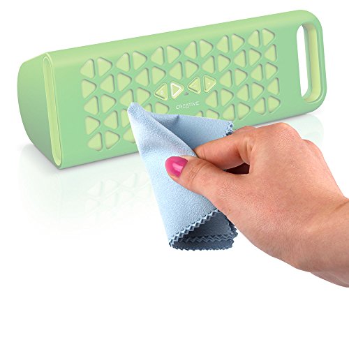 DURAGADGET Gamuza Limpiadora para Altavoz portátil HanLuckyStars Mushroom/LESHP Pocket/Philips BT6600 / SAVFY ESEL BTD122BK - Máxima Limpieza