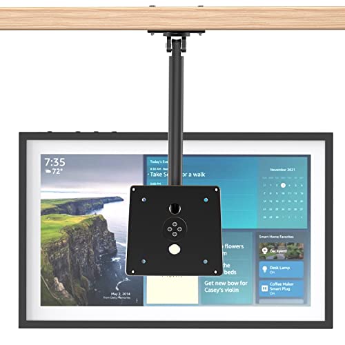 Letlar Echo Show 15 Under Cabinet Mount, Rotatable Tilt Swivel Mount For 15, Move Your Show 15 Forward Or Backward For Saving Space #TOP6