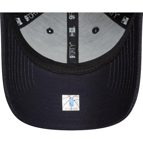 Gorra New Era 9Forty Los Angeles Lakers Navy Metallic miniatura 5