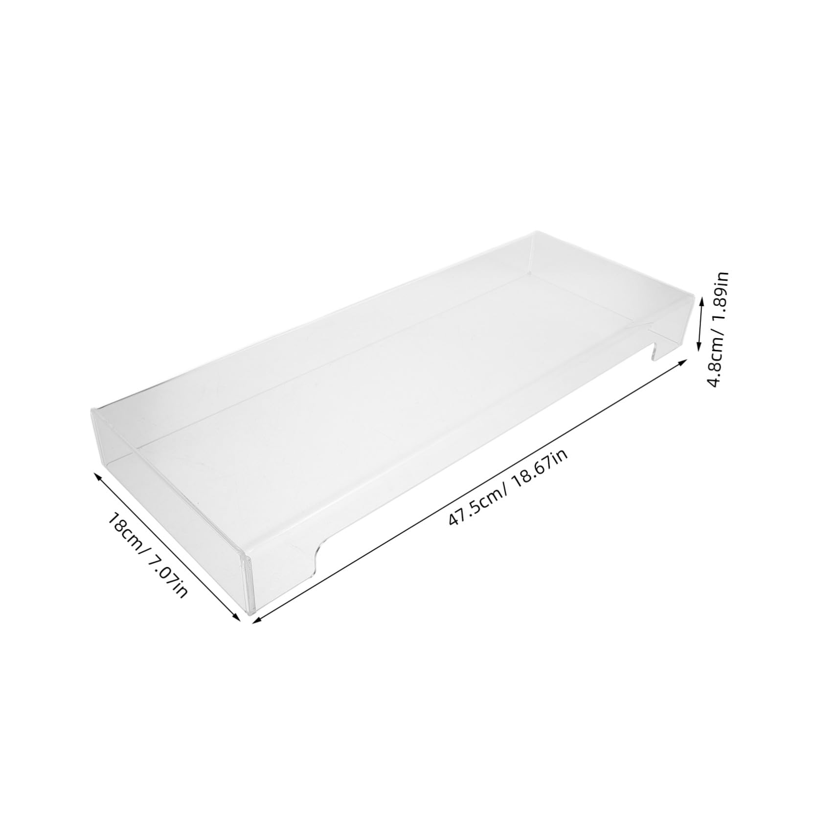 LALAFINA Protection de Clavier Acrylique Étanche Couverture Transparente Précise pour Clavier Mécanique, Accessoire Maison et L'école