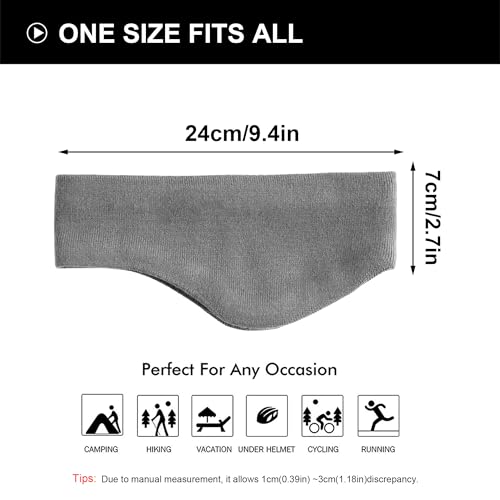 image for WTACTFUL Winter Double-Layer Fleece Ear Warmers Muffs Headband Ear Cov