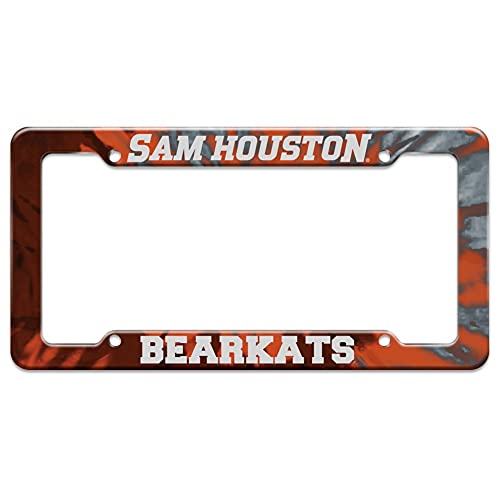 GRAPHICS & MORE Sam Houston State University Tie-Dye License Plate Tag Frame