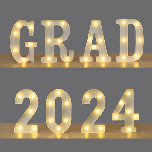 Graduation-Decorations-Class-of-20248-LED-Marquee-Light-Up-Letter-Grad-2024Great-for-Class-of-2024-KindergartenPreschoolHigh-School-College-Graduation-Wall-Table-Decor-Party-Supplies