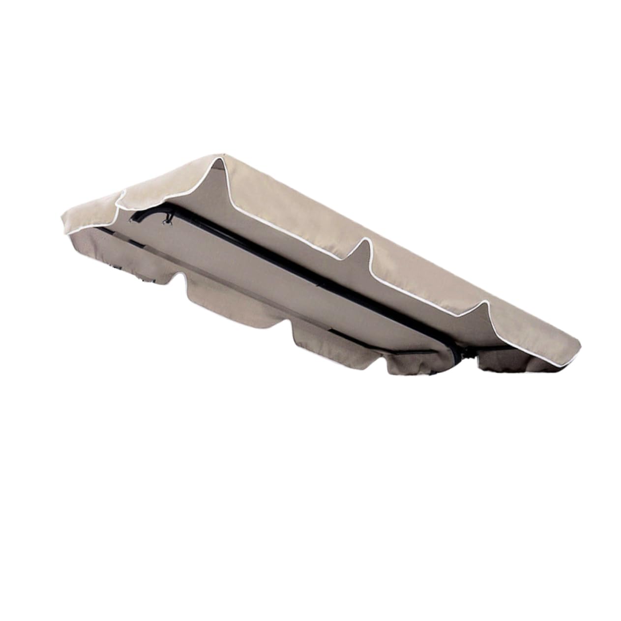 Telo Copri Altalena Swing Canopy 1 Pezzo Oxford Beige | Swing Chair, Giardino e Prato, Blocco Uv, Resistenza Acqua, Anti Sbiadimento e Antimacchia