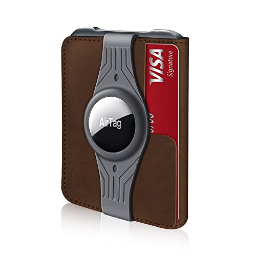 MURADIN Minimalist Slim Business Bifold Wallet for Men - Tactical Front Pocket Wallet with RFID Protection and Secure Card Holder