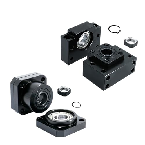 Kugelumlaufspindel-Lagermontage-Stützblock BK10 BF10 BKBF12 EKEF12 FKFF10 FK12 FF12 For 12 Mm 16 Mm 20 Mm CNC-Gravierschraube(EK10)