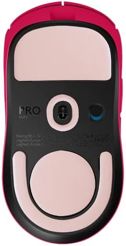 ESPTIGER Gaming Mouse Skates YanZi Q PTFE Skates - Logitech G-Pro x Superlight 2 - Pink