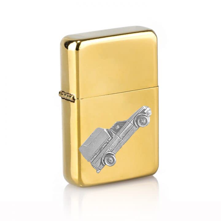 Briquet de golf MK1 3D robuste avec flamme coupe-vent et clapet