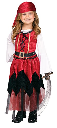 Disfraz Pirata Princesa para Niñas Talla 4-6 miniatura 1