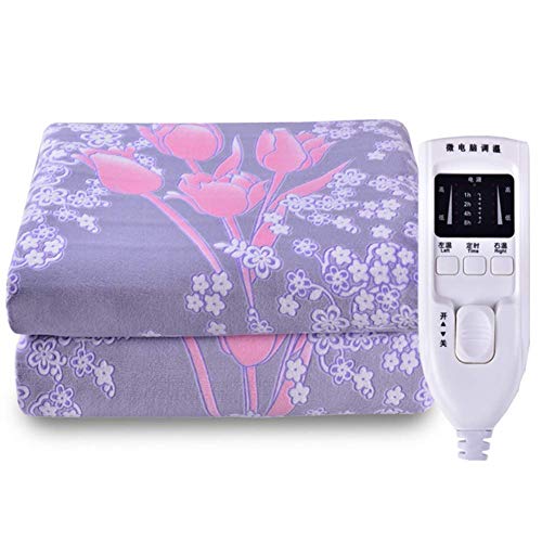 Soft Thicken Flanell beheizte Decke elektrischer Wurf mit 9 Heizstufen elektrische Decke automatische Abschaltung elektrische beheizte Matratze