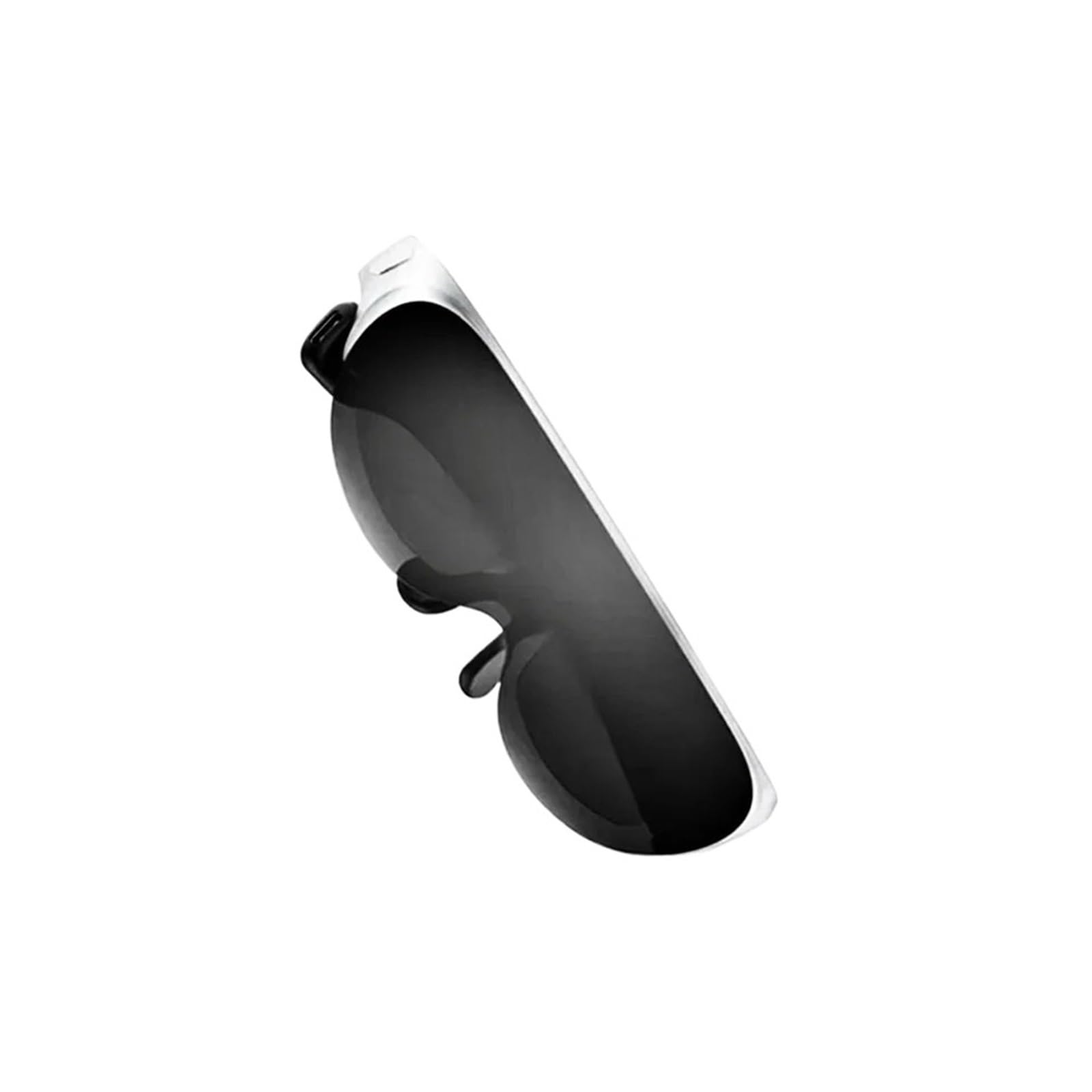 3D AR Glasses Foldable VR Smart Glasses 1080P OLED 120-inch Screen Dual Screen Home Theater Viewing Device(Black)