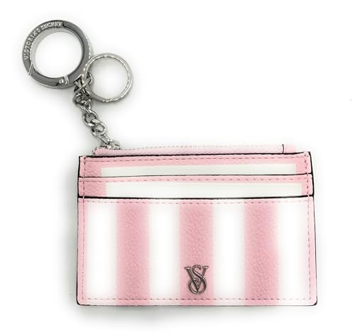 Victorias Secret The Victoria Card Case Keychain (Lt. Pink/Pink)