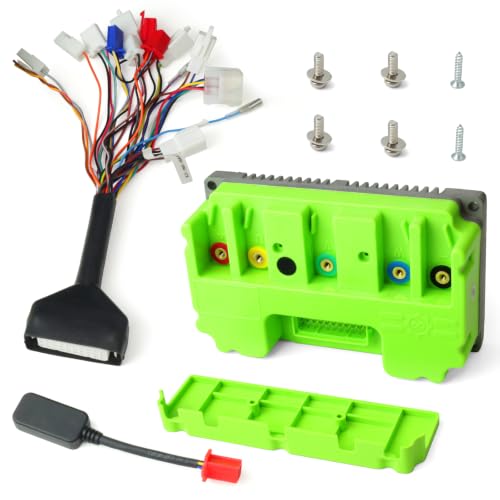 VAINELY ND72300 Controller 72V Brushless DC Compatible with Fardriver for Electric Motorcycle E-Bike Scooter Motor Speed Controllers Parts Sine Wave 300A Green Plug & Play