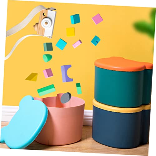 Boîte de rangement cube bleue SUPVOX pour jouets d'enfants - 7
