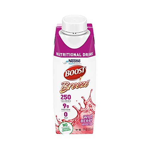 Bebida nutricional BOOST Breeze Clear sabor frutos rojos miniatura 2
