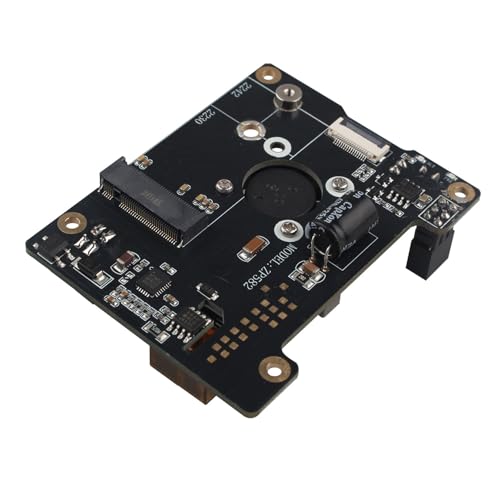 Adaptateur M.2 Key-M NVMe PCIe ZDE ZP582 boostant le stockage et PoE du Raspberry Pi 5