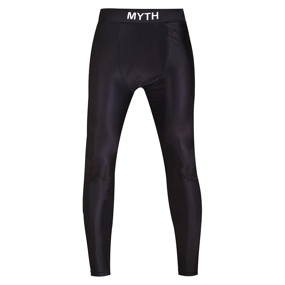 MMA Compression Pants Gym Workout Exercise Spats (as1, Alpha, s, Regular, Regular) Black