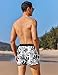 COOFANDY Men's Swim Trunks Shorts Fashion Boyshorts Swimwear Square Leg Pocket M